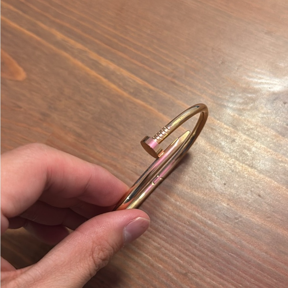 Gold Nail Design Bracelet